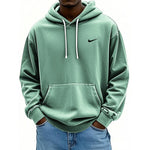 Men's Fashionable Casual Loose Hooded Sweatshirt