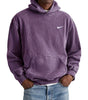 Men's Retro Washed Loose Pocket Hooded Sweatshirt