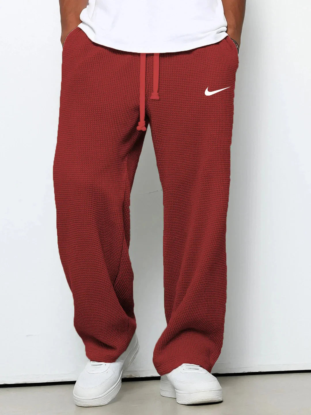 Men's Spring And Autumn Casual Sports Textured Trousers