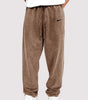 Distressed Cotton Relaxed Men's Lounge Pants