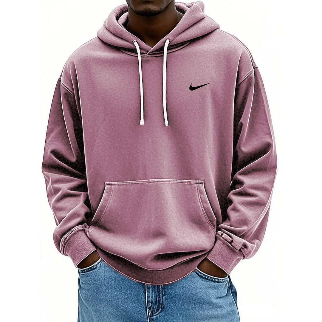 Men's Fashionable Casual Loose Hooded Sweatshirt