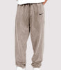 Distressed Cotton Relaxed Men's Lounge Pants