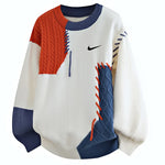 Men's Trendy Casual Colorblock Knitted Sweater