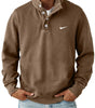 Men's Trendy Loose Solid Color Stand Collar Sweatshirt